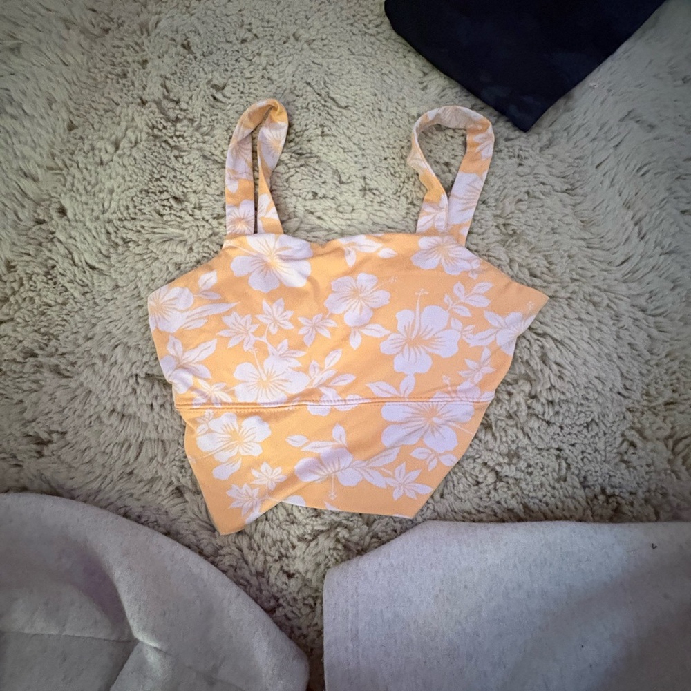 Floral Peach Women's Top